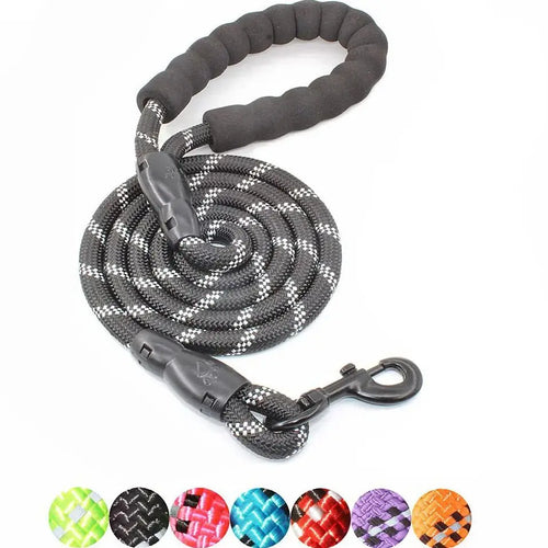 150/200/300CM Reflective Dog Leash Soft Handle Dog Leash Reinforced Leash for Small Medium Large Dogs Big Dog Supplies