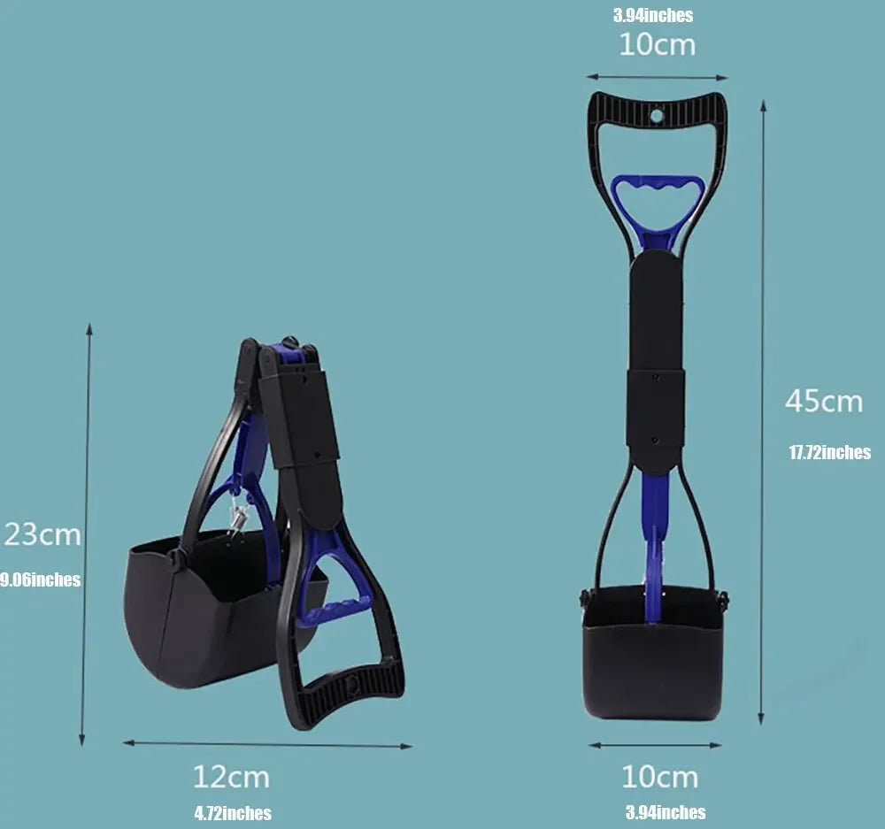 Cat Poop Scoop Clean Waste Cleaning Tools Pet Supplies Cleaner Pooper Scooper Pet Dog Long Handle Pet Pooper Scooper Dog